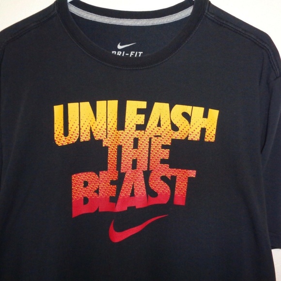 Nike Other - NIKE XL Dri Fit t-shirt Unleash the Beast